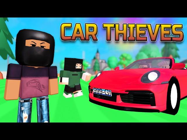 CAR THIEVES IN ROBLOX (cartoon animation)