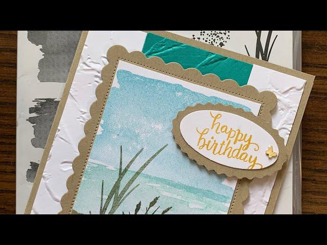 OCEANFRONT birthday card