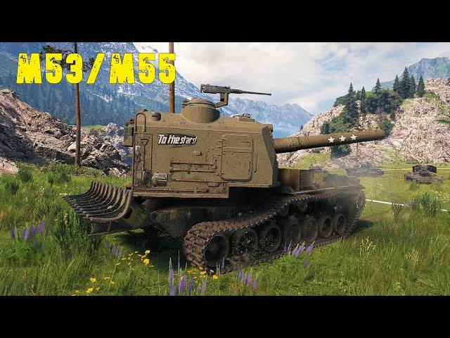 World of Tanks M53/M55 - 4 Kills 4K Damage