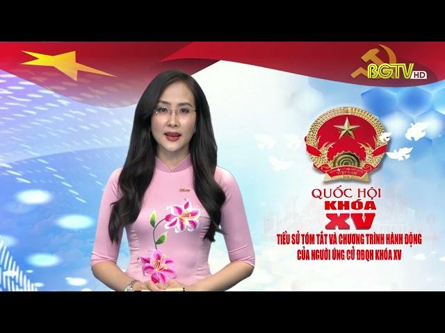 Đại biểu Quốc hội khóa XV: Ông Phạm Văn Thịnh
