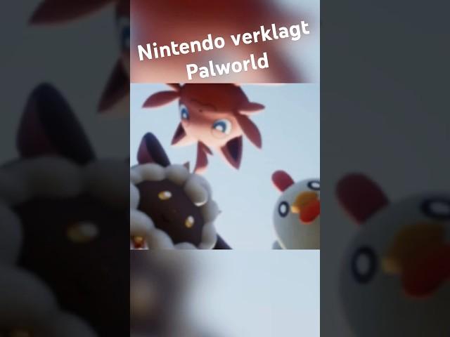 Nintendo verklagt Palworld #nintendo #gaming #Palworld #Pokemon