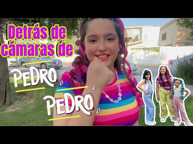 DETRÁS DE CAMARAS DEL VIDEO PEDRO PEDRO