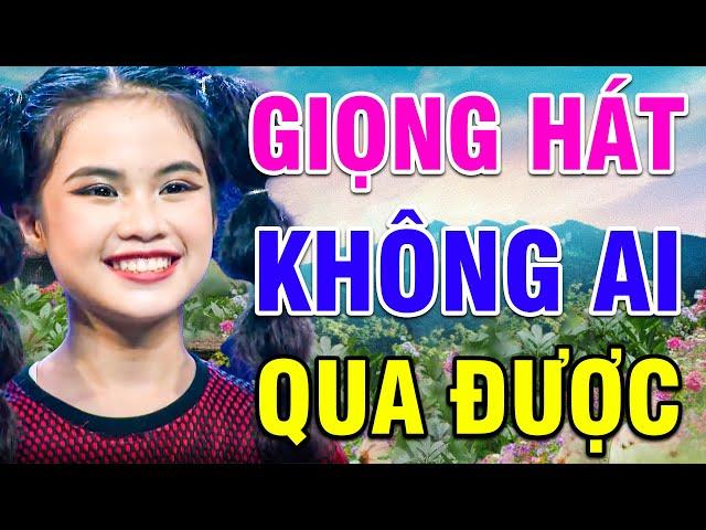 Cô Bé Có "GIỌNG HÁT KHÔNG AI QUA ĐƯỢC" Khiến Cả Trường Quay TUYỆT VỌNG Ngay Khi Vừa Cất Giọng Lên