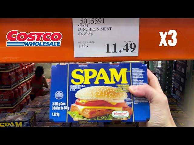 Spam Luncheon Meat 3 x 340g from Costco