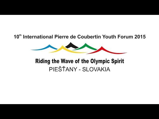 10th International Pierre de Coubertin Youth Forum 2015