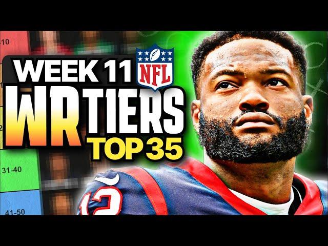 Week 11 Fantasy Football WR Rankings (Top 35)