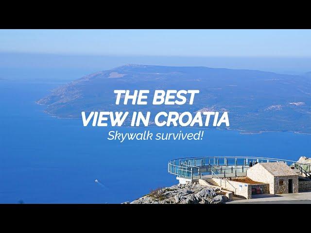 Biokovo Skywalk - the most popular attraction in Croatia