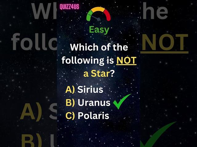 Can You Beat The Easiest Quiz? #quizzes #universe