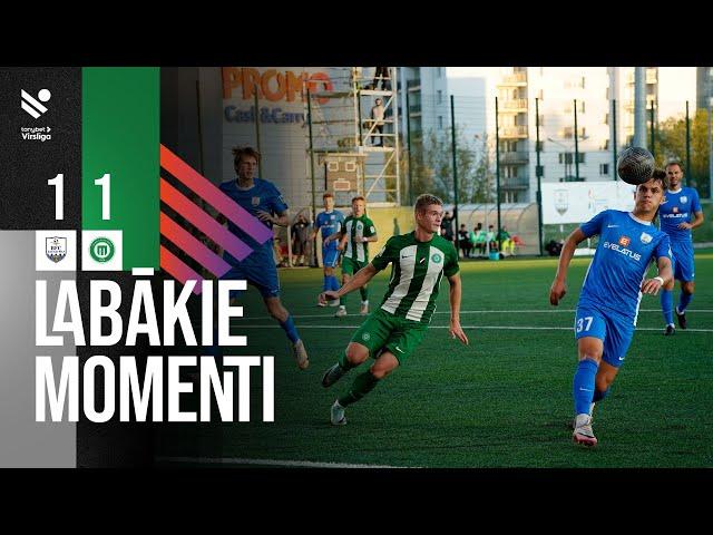 31. kārta: BFC Daugavpils 1:1 FK Metta (Labākie momenti)