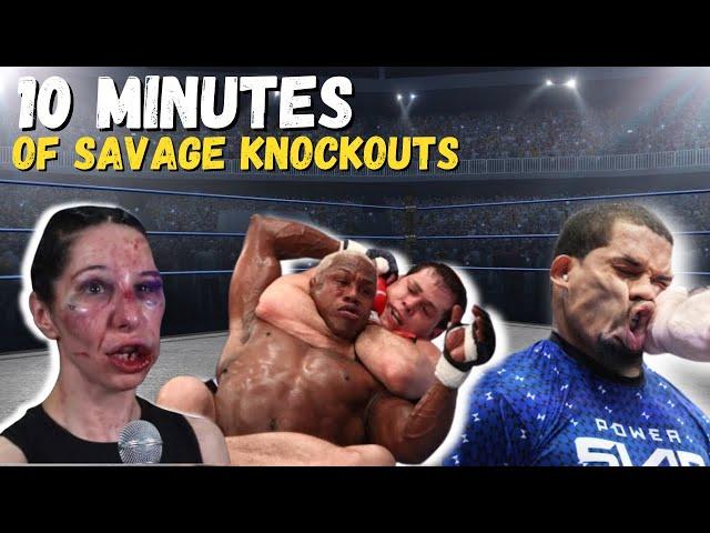 10 Minutes of Savage Knockouts