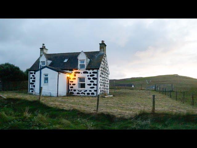 OUR SIMPLE LIFE ON A TINY SCOTTISH ISLAND | long sandy beaches, an abandoned village & lots of cows