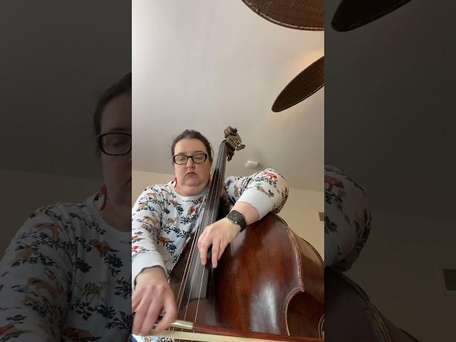 Double Bass Day 3 M. Leontovych: Bell Carol #doublebass #christmasmusic #christmascarol