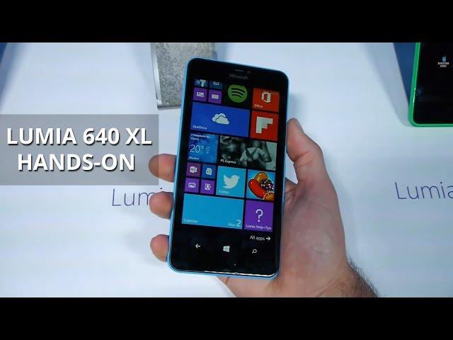 Microsoft Lumia 640 XL hands-on