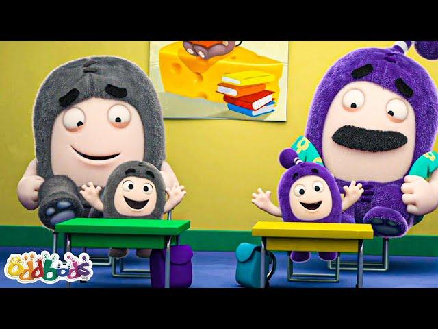 ️ First Day At SCHOOL! ️ | Baby Oddbods | Funny Comedy Cartoon Episodes for Kids