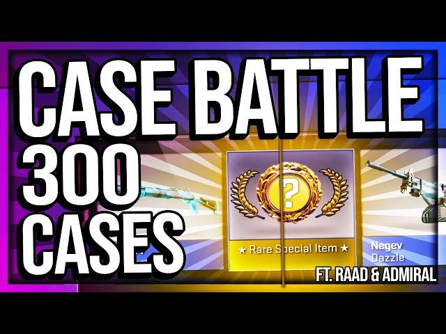 CS:GO 300 CASE BATTLE HIGHLIGHT (KNIFE UNBOX)