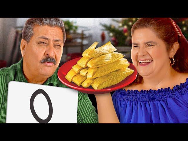 Mexican Dads Rank Mom’s Tamales ft. mamah!