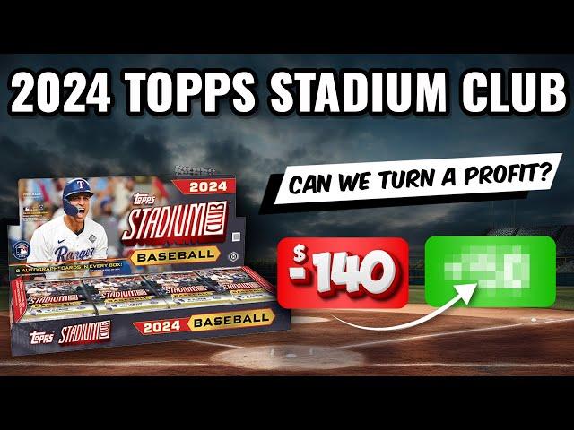 PROFIT CHALLENGENICKNAME TRIUMVIRATES!! 2024 TOPPS STADIUM CLUB HOBBY BOX