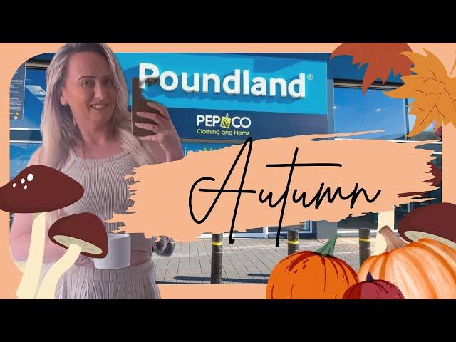 HELLO POUNDLAND FINALLY HAS AUTUMN IN   #poundland #autumn #homedecor