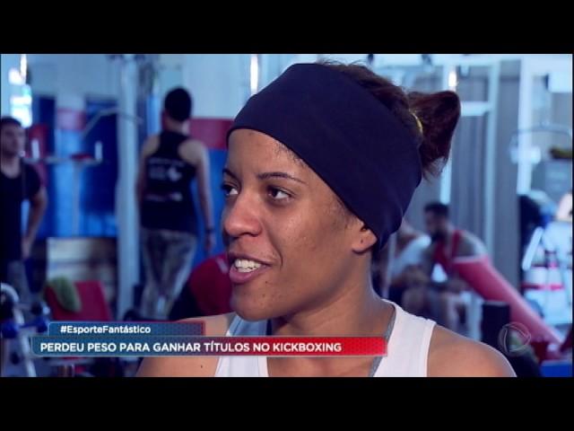 Para vencer a obesidade, mulher investe no Kickboxing e se torna campeã brasileira no esporte