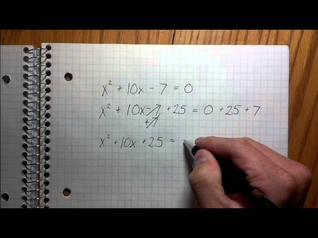 Completing the Square - Best Explanation