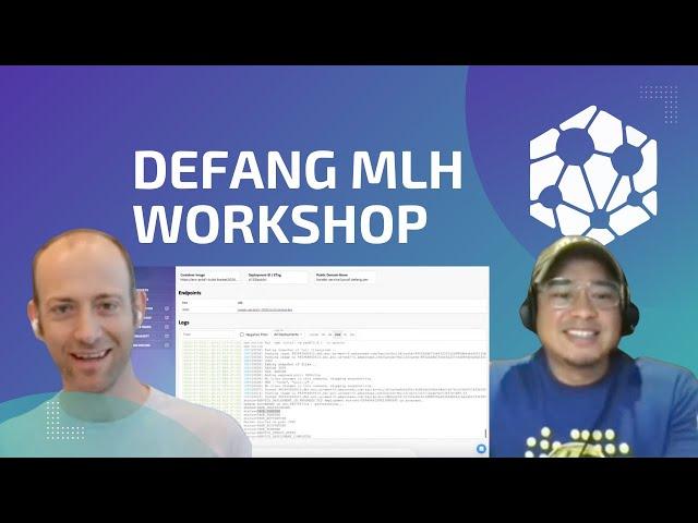 Defang @ MLH Global Hack Week: A workshop for beginners, from dev, to deploy, to debug in the cloud