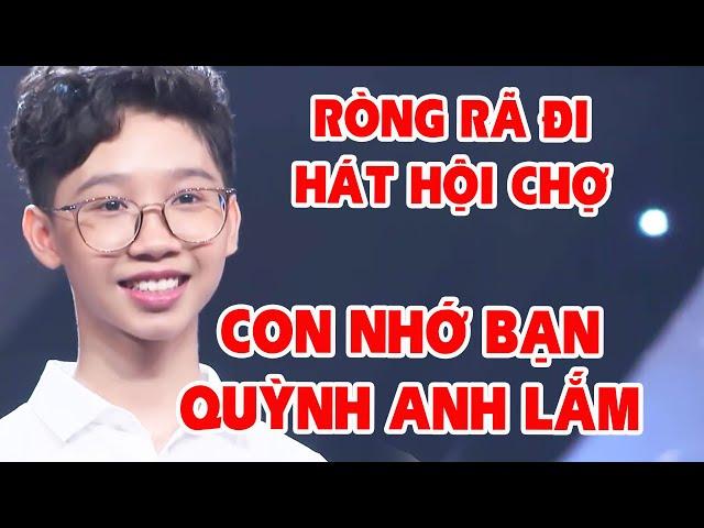 Cậu Bé HÁT BÀI KHÓ NHẤT Bỗng KHÓC VÌ CON NHỚ BẠN QUỲNH ANH LẮM Khiến Giám Khảo Nghẹn Ngào