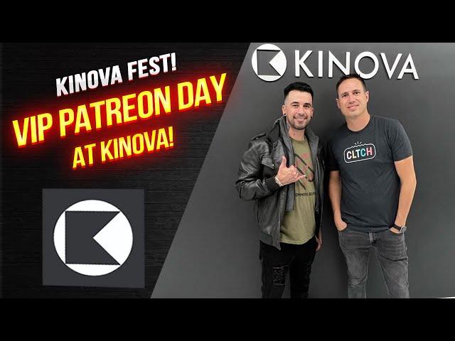 Kinova Patreon VIP Tour and Party!