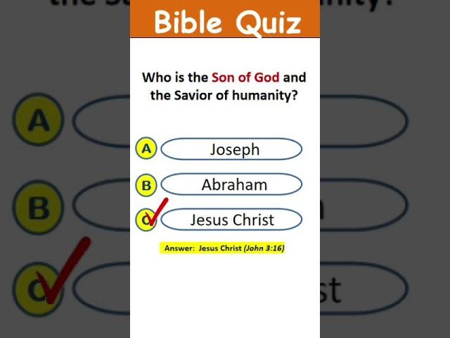 Bible Heroes: Courage, Faith, and Triumph #shorts #quiz #ytshorts