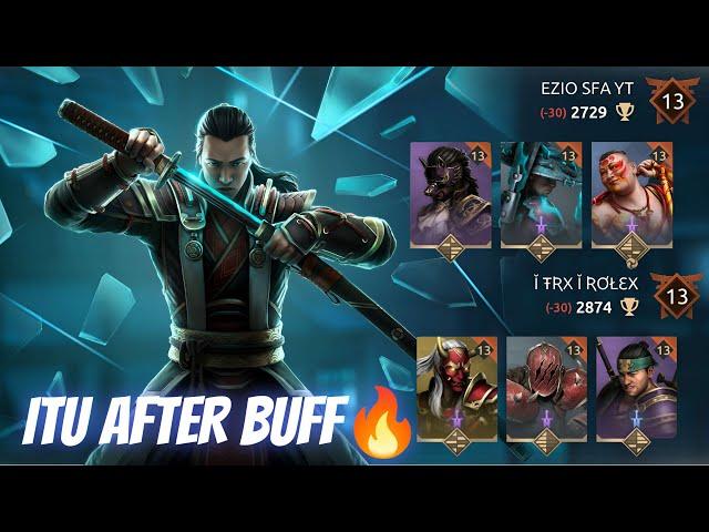 Itu is Unstoppable After Buff High Ranked Matches|| Renova Gaming|| Shadow Fight 4: Arena