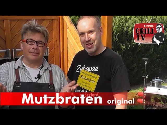 Mutzbraten. Traditionell mit Mutzbratenlegende Andre Schakaleski #rummelgrilltv