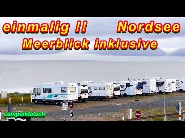 Unglaublich schöne Wohnmobilstellplätze an der NordseeDIREKT AM MEERin Ostfriesland