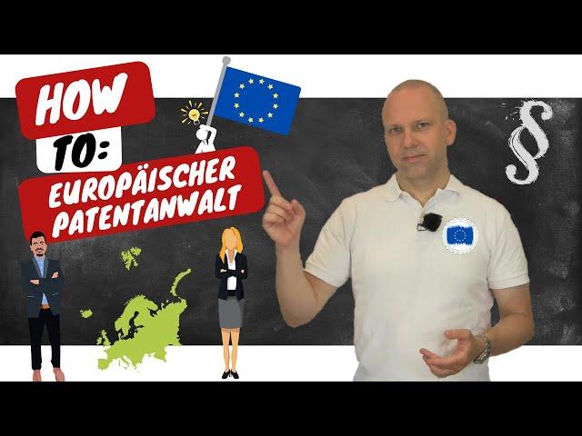 Wie wird man europäischer Patentvertreter?