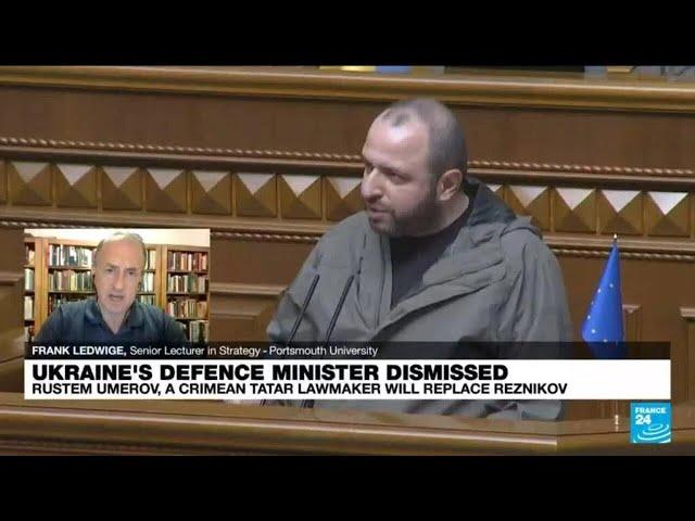 Zelensky taps Umerov, a well-respected govt official & Crimean activist, to 'steady ship' at Defense