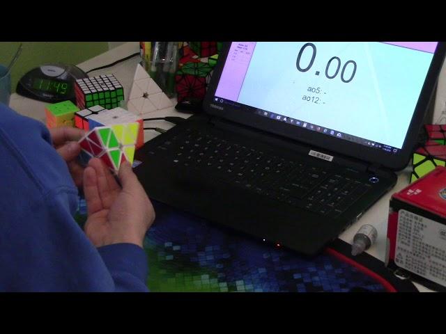 5.19 Pyraminx BLD Average of 5 (no tips)