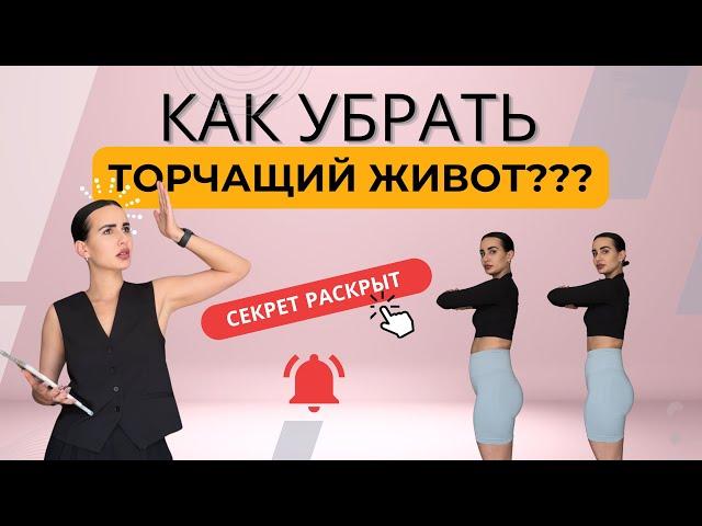 ТАК ВОТ КАК УБРАТЬ НИЗ ЖИВОТА ЗА 5 минут!? Как избавиться от торчащего живота. Упражнения!