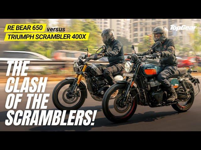 RE Bear 650 vs Triumph Scrambler 400X | Which Scrambler to Buy Under ₹ 4 Lakh?
