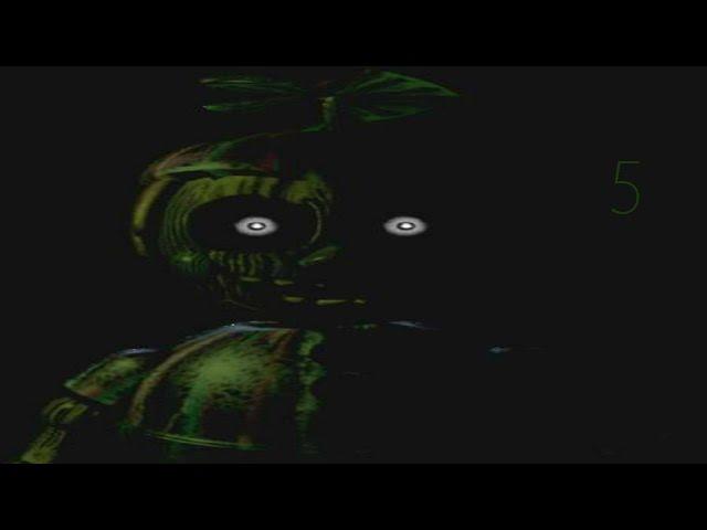 Прохождение Five Nights at Freddy's 3 Часть 5 (5 Ночь) [All Mini-Games]