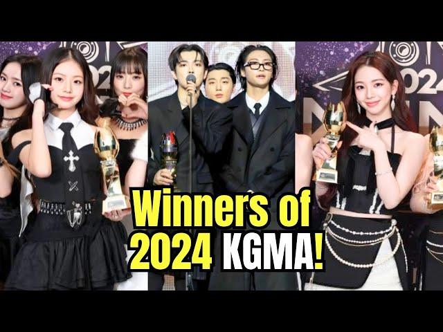 Here Are All The Winners From The 2024 “Korean Grand Music Awards” Day 2