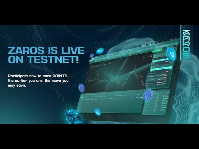 Zaros BIGGEST TestNet অনেক বড় প্রজেক্ট