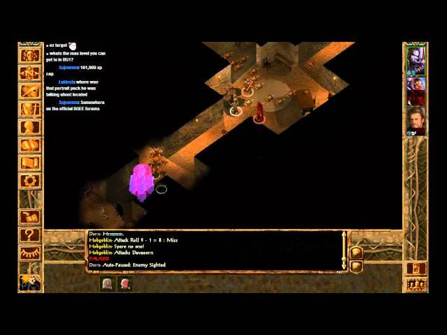 BG:EE: Torgar Shadowsun Vs Davaeorn