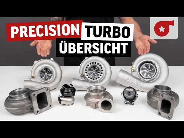 Introducing Precision Turbo, the biggest range of motorsport turbos - probably ;)