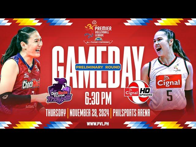 CHOCO MUCHO vs. CIGNAL - Full Match | Preliminaries | 2024-25 PVL All-Filipino Conference