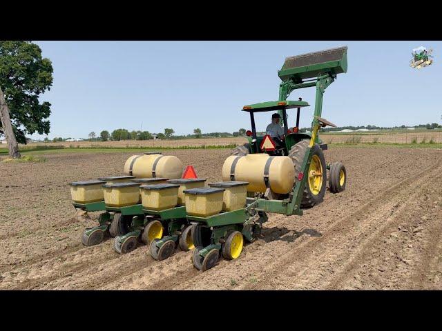 Planting Jimmy Red Corn