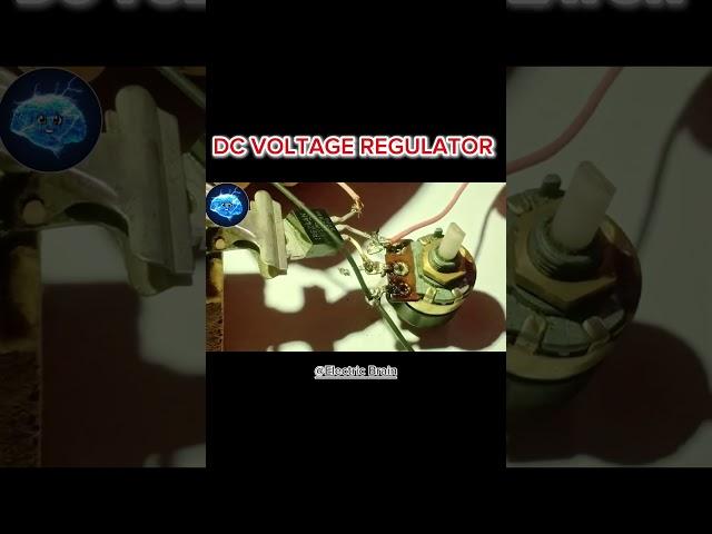DC Voltage Regulator #engineering #experiment #regulator #EB #Diploma #shorts #yt #voltage #project