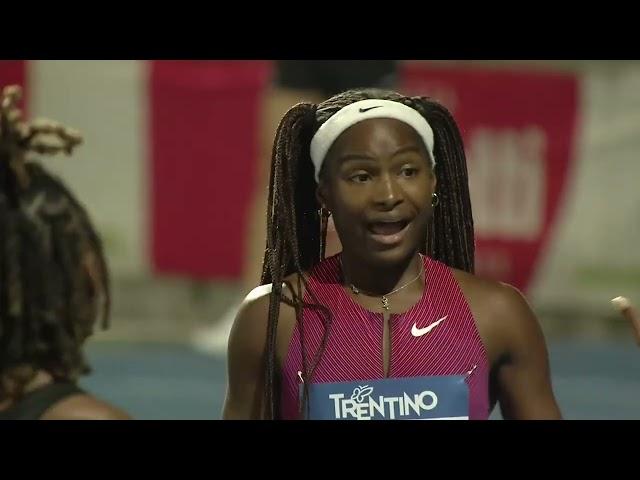 Twanisha Terry Runs Away With The Women's 100m In Rovereto