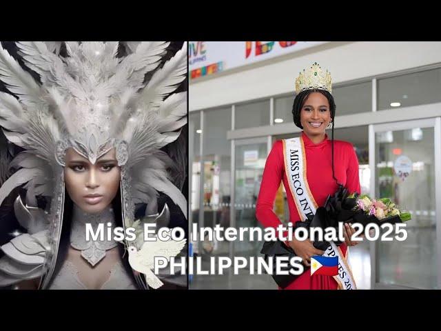 MISS ECO INTERNATIONAL 2025 PHILIPPINES ALEXIE BROOKS MAKES THE PHILIPPINE HISTORY TO WIN BLACK 