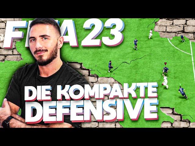 FIFA 23: DIE KOMPAKTE DEFENSIVE - SO WIRD AUS DIR BETON! | DEFENSIV TUTORIAL