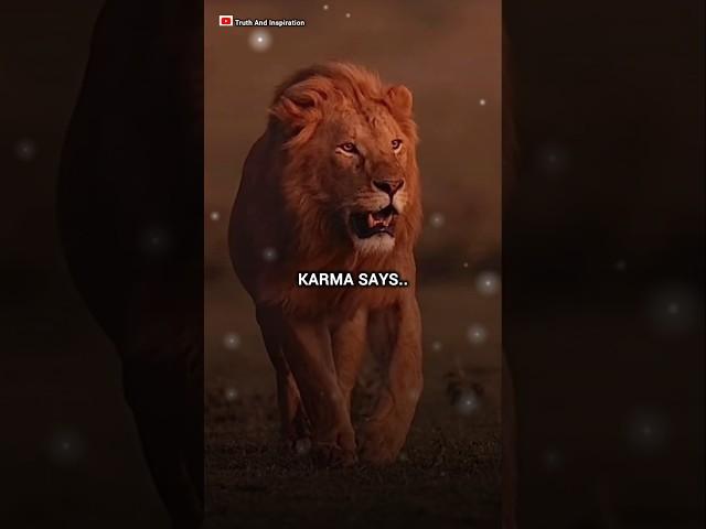 Karma Says~| Whatsapp Status| Attitude quotes #shorts #viral #quotes