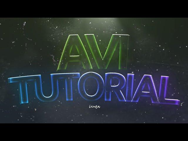 Avi Tutorial | PS CC • Android