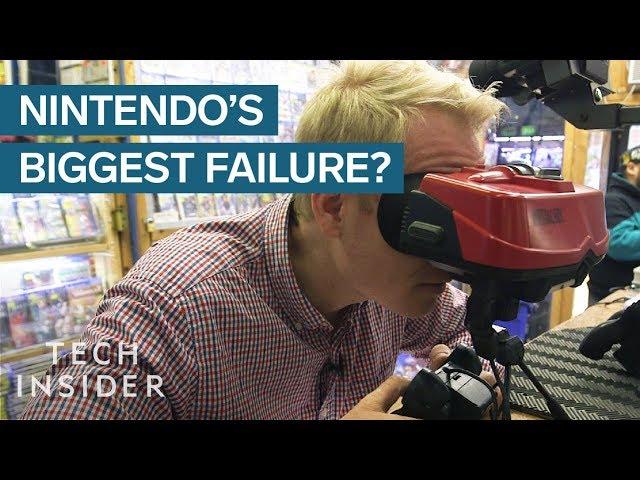 Why Nintendo's Virtual Boy Was An Epic Failure